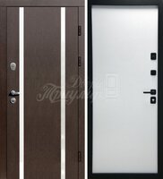 Металлическая дверь Железная дверь МДФ + МДФ №536 в квартиру